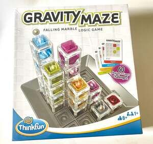 ThinkFun Gravity Maze Falling Marble Logic Game